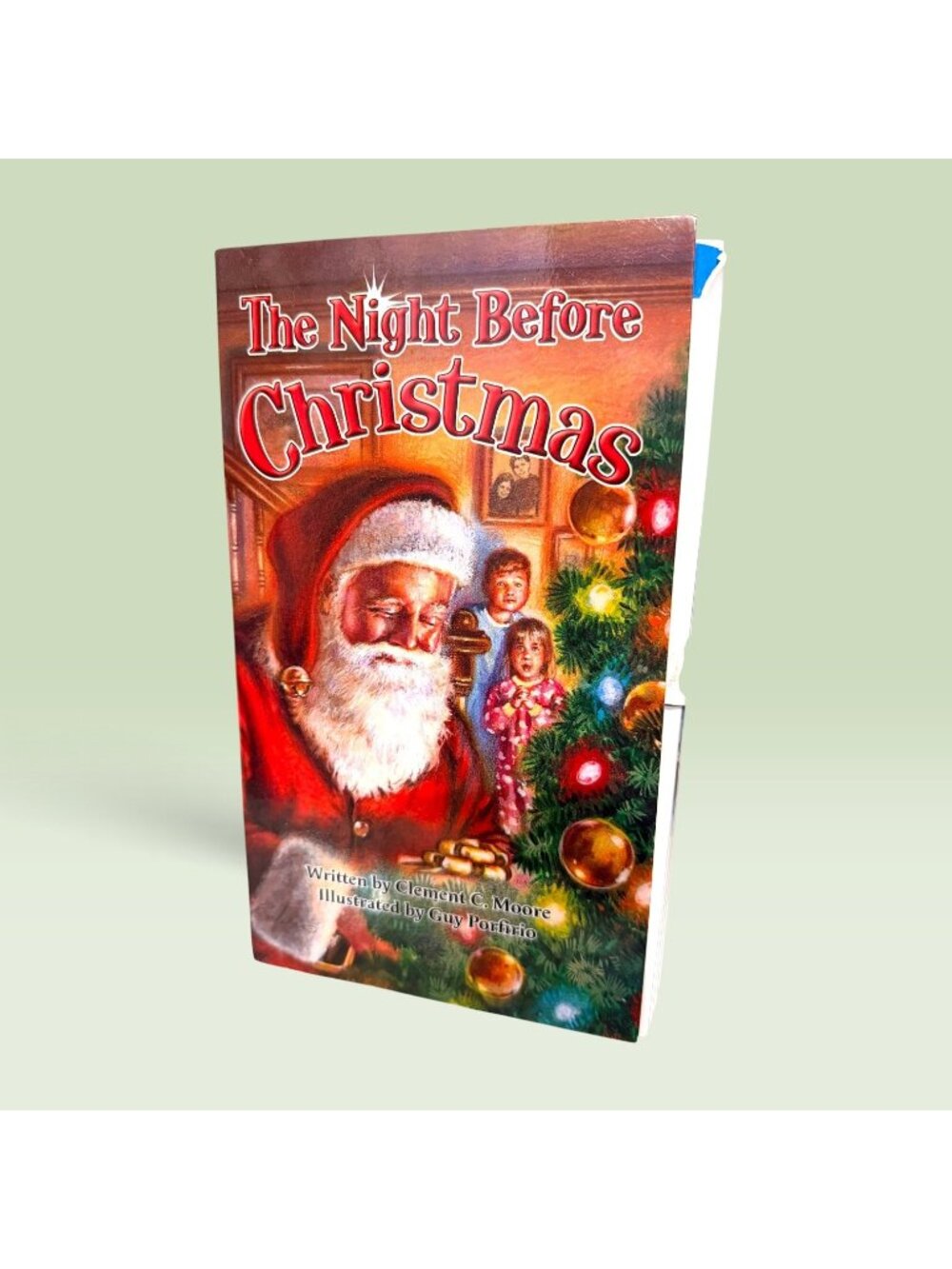 The Night Before Christmas Vintage Fold Out Book
